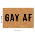 thumbnail image 4 of 1X Gay Floor Mat Fugrandkids Welcome (Others Tolerated) Doormat Rug Custom Door Matfront Door Outdoor Entrance Porch Mat With Slip Polyester Floor Mat Carpet, 4 of 8