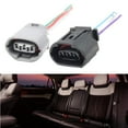 thumbnail image 6 of chengsi 3-Wire Alternator Regulator Wire Harness Car Generator Socket Tail Fiber Optic Connector Three-hole Plug For TOYOTA, For SUZUKI, 6 of 10