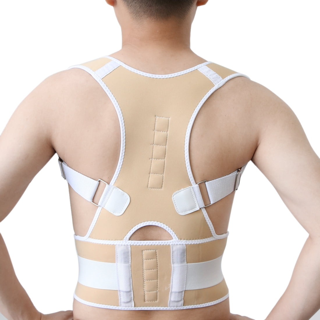 Posture Corrective Therapy Back Brace For Men & Women Flexposture Magnetic Belt 
