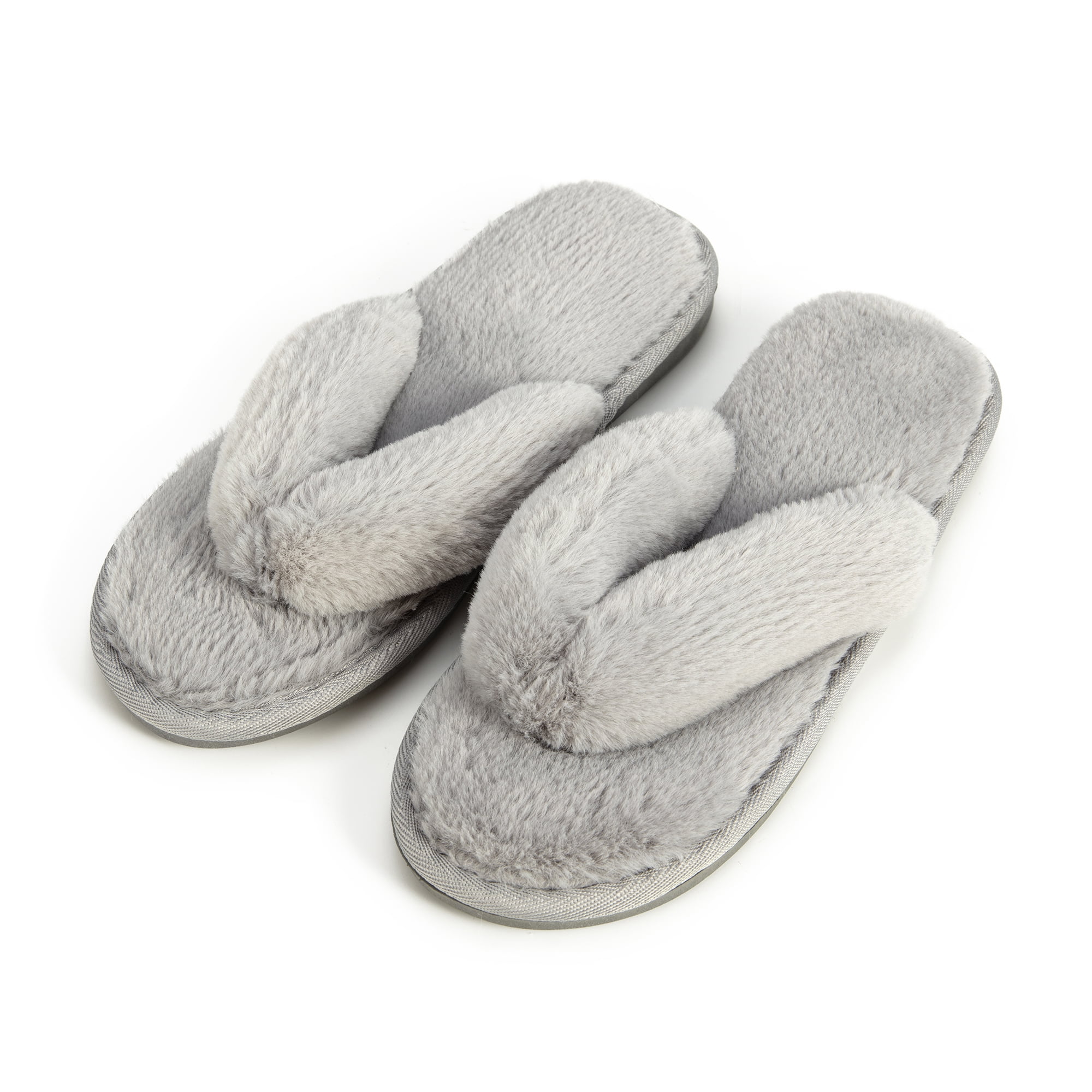 Women's Flip Flop Slippers, Spa Sandals, Ladies' House Shoes with Anti-Skid  Hard Rubber Sole - Walmart.com
