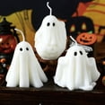 thumbnail image 3 of Cute And Bizarre Ghost Shaped Aromatherapy Candle, Creative Ornament For Home Fragrance And Ambiance, Party Supplies For Gatherings Celebrations Gifts, 3 of 6