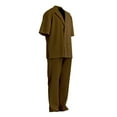 thumbnail image 4 of African clothing for Men long sleeve tops and pant suit set party wedding clothes, 4 of 5