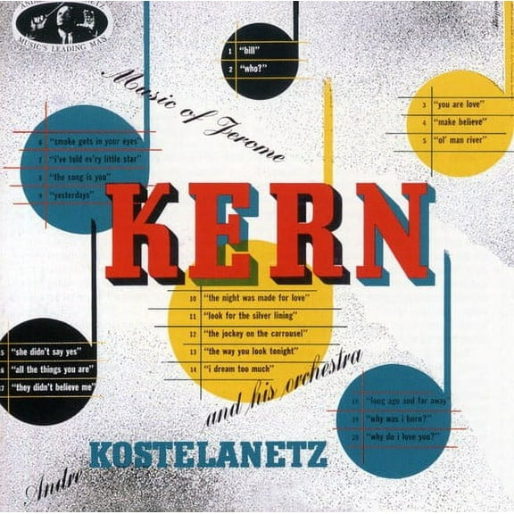 André Kostelanetz - Music of Jerome Kern - Music & Performance - CD