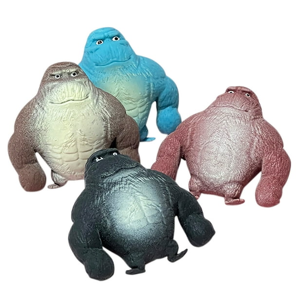 Gprince Children Novelty Funny Toys Soft Stretch Gorilla Stress Relief Monkey Action Figure Toys For Boys Girls