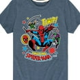thumbnail image 3 of Marvel Spider-Man - Stickers Style - Toddler And Youth Short Sleeve Graphic T-Shirt, 3 of 5