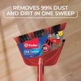 thumbnail image 4 of O Cedar PowerCorner One Sweep Small Broom with Step On Dust Pan, 4 of 8