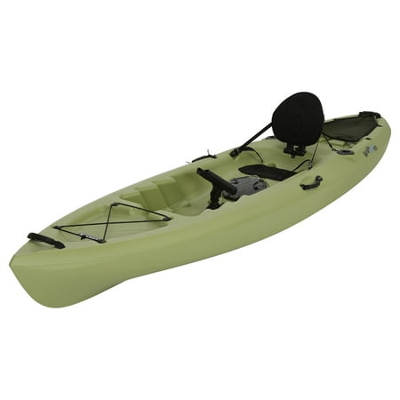 Lifetime Weber 11' Sit On Top Fishing Kayak, Light Olive