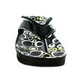 thumbnail image 4 of Aerosoft Hip Hop Comfy Thong Strap Printed Footbed Sandals for Girls, 4 of 5