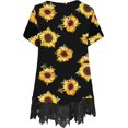 thumbnail image 3 of HSHDLDF Plus Size Swing Lace Flowy Tank Top for Women, 3 of 5