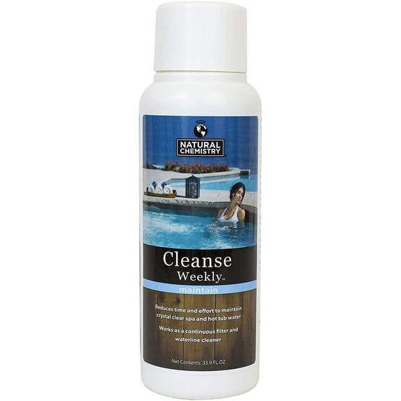 Natural Chemistry Spa Cleanse Weekly - 33.9 FL.OZ - Breaks Down Contaminates