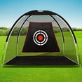 thumbnail image 2 of GALILEO Golf Net Golf Hitting Nets Training Aids Practice Nets for Backyard Driving Range Chipping with Target Carry Bag for Indoor Outdoor Sports, 2 of 4