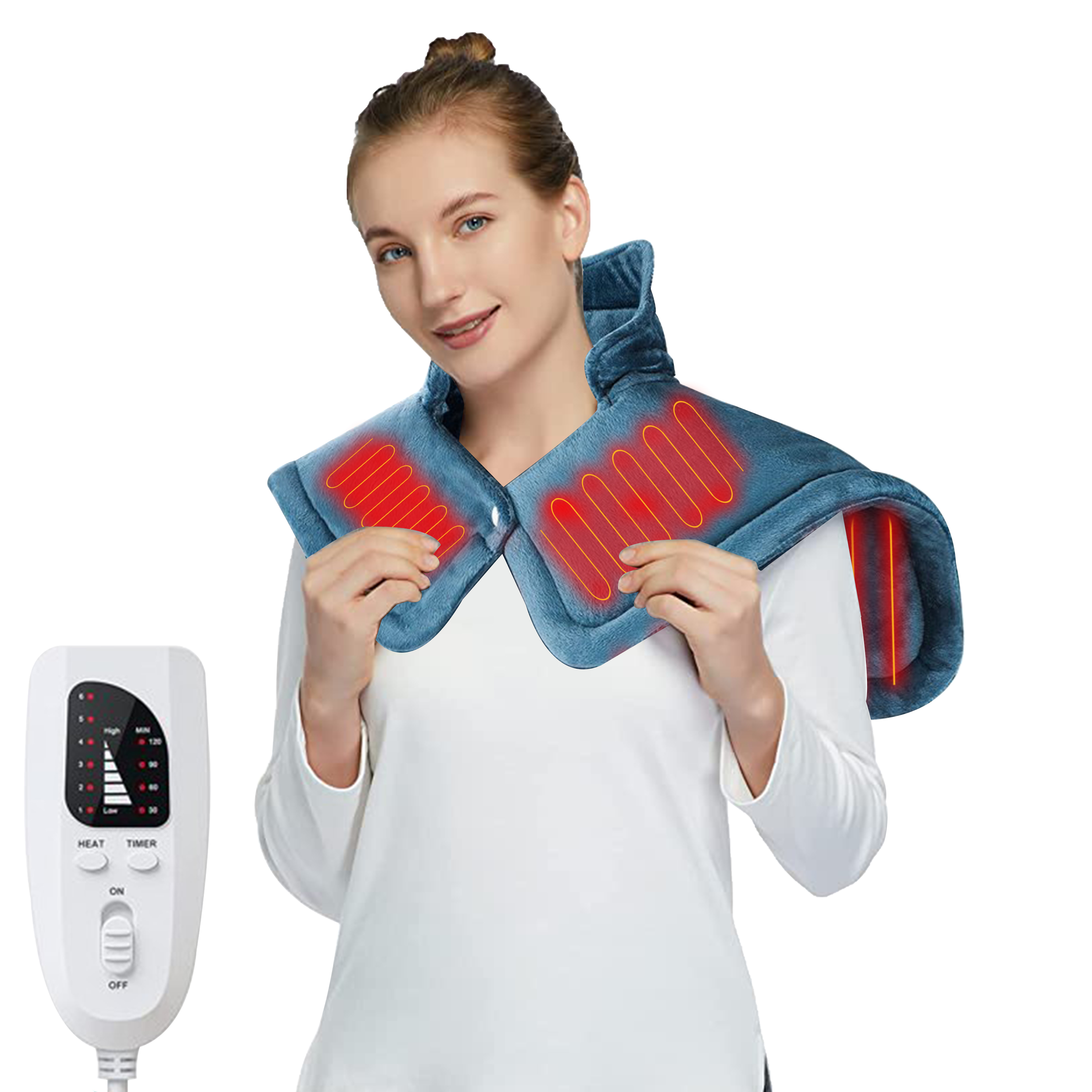 Heating Pad for Neck,Neck and Shoulder Heating Pad Pain Relief