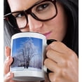 thumbnail image 2 of 3drose, Usa, Virginia, Winter Locust on Blue Mountain, 11oz Two-tone Black Mug, 2 of 6