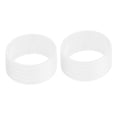 thumbnail image 2 of Paquete de 2 envoltorios sellados para raquetas de tenis Squash de 2,5 cm Blanco Sunnimix, 2 of 8