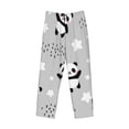 thumbnail image 4 of Disketp Pandasbetween Clouds And Stars Men'S Pajama Pants - Ultra Soft Fleece Sleep And Lounge Pants (Size: S-Xxl), 4 of 9