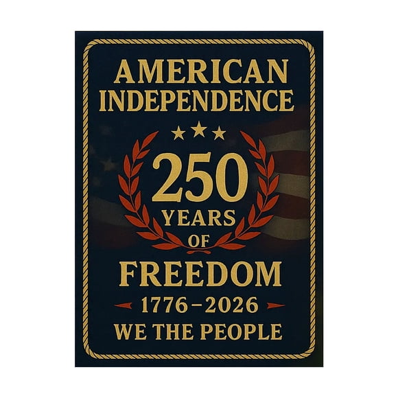 United States 250th Anniversary Garden Flag – And Unity “1776–2026” Marking America’s Semiquincentennial
