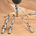 thumbnail image 4 of Twist Drill Bit Screw Ladder Drill Salad Drill Bit Countersink Drill Bit Easy Chip Removal Smooth Drilling, Fast Speed, 4 of 4