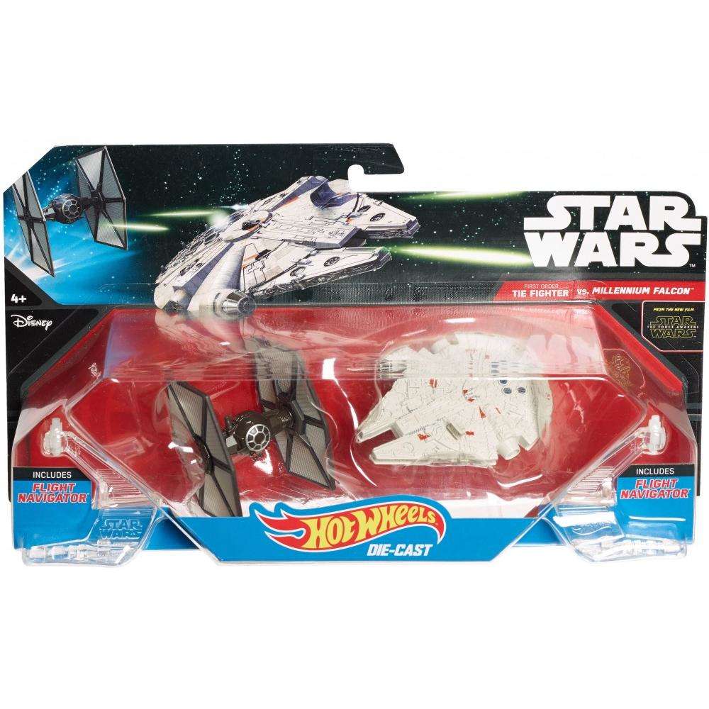 Hot Wheels Star Wars First Order Tie Fighter vs. Millennium Falcon - image 4 of 5