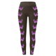 thumbnail image 4 of MKLEKYY Leggings deportivos con estampado para mujer, leggings de yoga con realce (estilo 4), 4 of 4