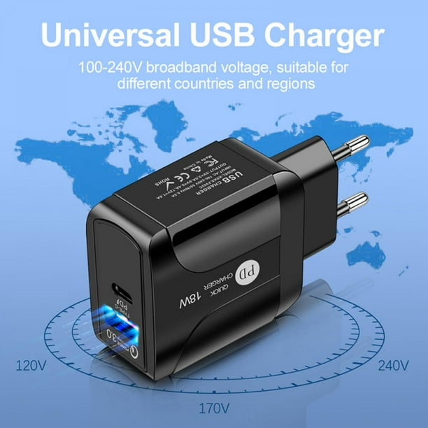 18w For Apple Iphone 12 Charger Block Iphone 12 Pro Max Charger Adapter Usb Type C Wall Charger For Iphone 11 Huawei Samsung S9 S8 Note9 Power Adapter Walmart Com Walmart Com