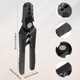 thumbnail image 4 of Copper Pipe Rounder, 6 - Hole Flat Copper Tube Repair Plier, Fits 1/4" 3/8" 1/2" 5/8" 3/4" 7/8" Pipes, Manual Operation Pipe Rounding Tool, 4 of 7