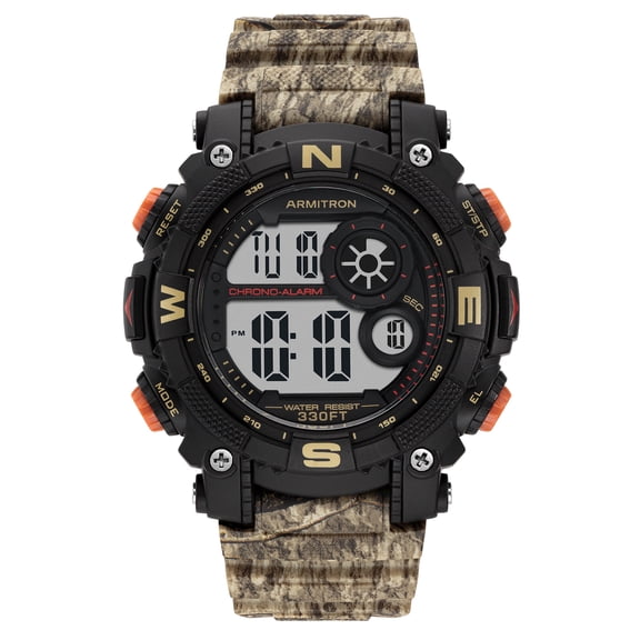 Mossy Oak Men's Digital Camo Sport Wristwatch