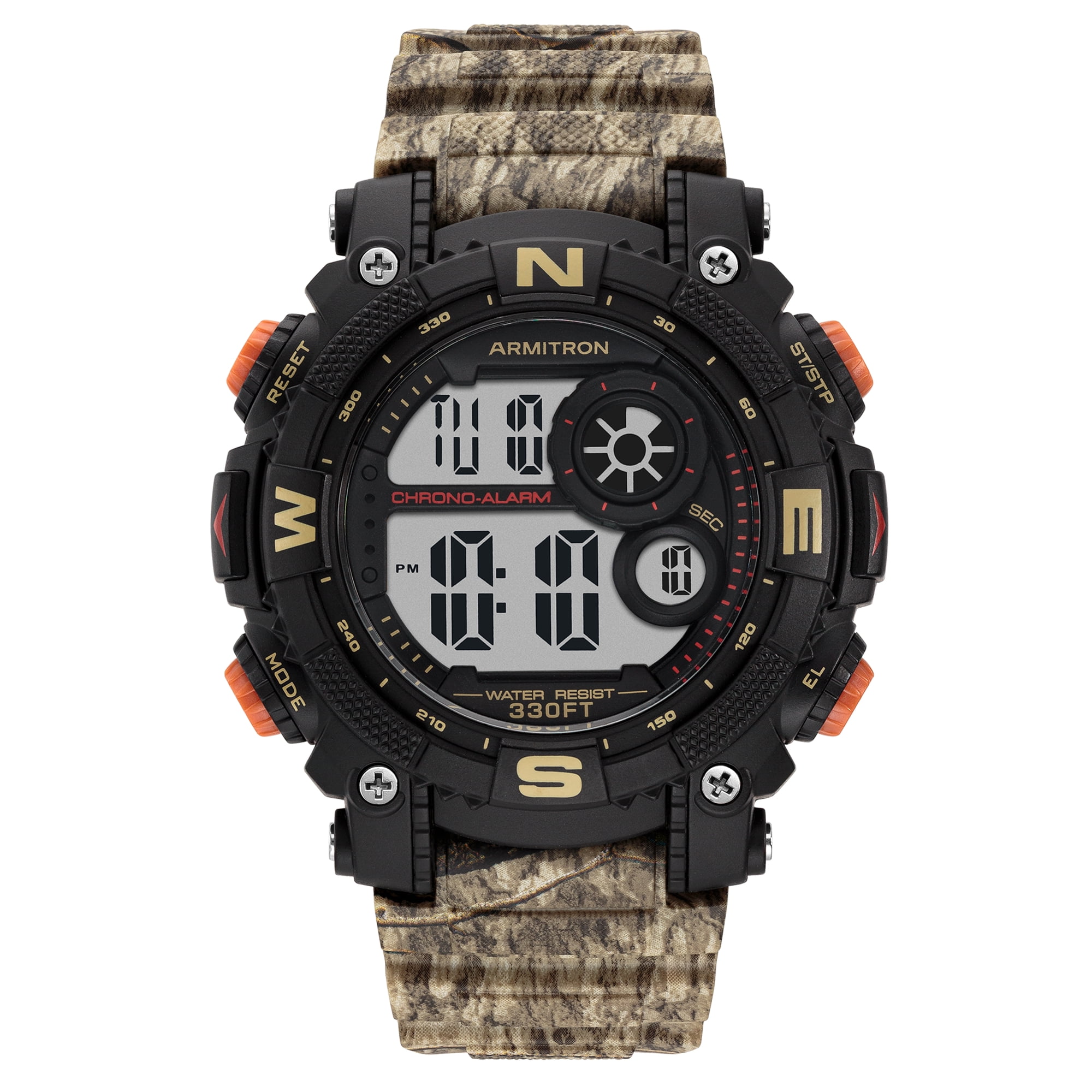 Mossy Oak Men's Digital Camo Sport Wristwatch