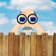 thumbnail image 4 of Bouanq Binocular Spying Fence Peeker Yard Art Garden Nosy Neighbor Couple for Garden and Yard, 4 of 6