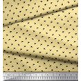 thumbnail image 2 of Soimoi Georgette Viscose Fabric Swallow Bird Small Printed Fabric 1 Yard 42 Inch Wide, 2 of 3