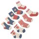 thumbnail image 3 of 5 pares de calcetines de algodón para niños, suaves y agradables para la piel, para bebés de 1 a 3 años, 3 of 14