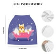 thumbnail image 6 of Haiem Dog Washes in a Bath Baby Nursing Cover & Nursing Poncho - Multi Use Cover for Baby Car Seat Canopy, Stroller Cover, 360°Full Privacy Breastfeeding Coverage, 6 of 9
