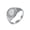 Silver, variant on Cubic Zirconia Rings for Women Men Silver Gold Plated Stainless Steel Circle Chunky Vintage Dainty Engagement Wedding Personalized Gift Jewelry Silver 9