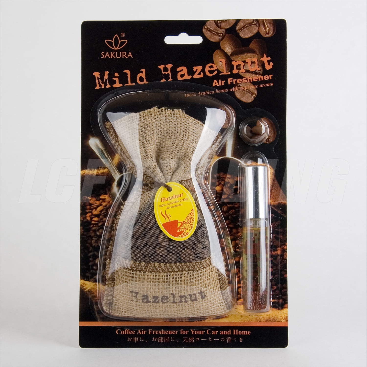 Sakura J316 Coffee Air Freshener Mild Hazelnut 100 Arabica Bean