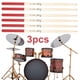 thumbnail image 1 of 1 Par Mazos Tambor 5A Baquetas Arce Piezas Instrumentos Musicales () Rojo, 1 of 6