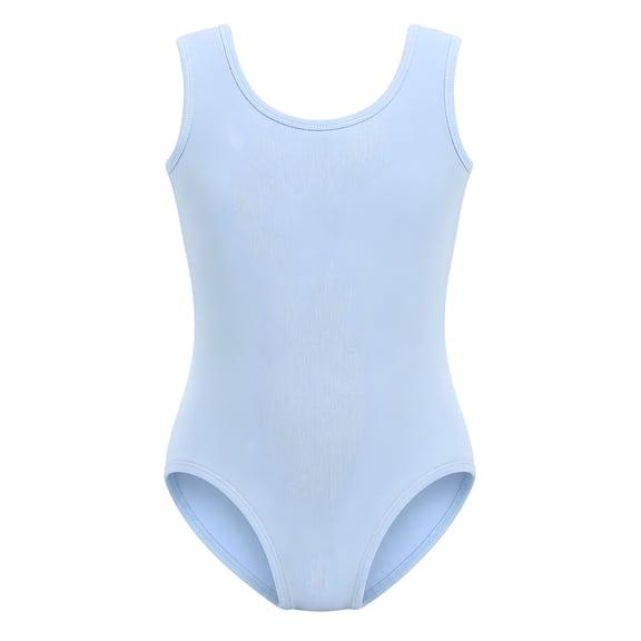 Dancina Tank Leotard for Girls - Soft Cotton Leotard for Toddlers & Kids - Practice Leo for Ballet, Dance & Gymnastics