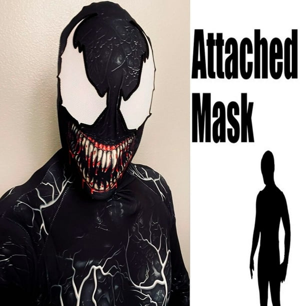 Disfraz de Venom Symbiote para adultos y niños, traje de superhéroe, Spiderman, Zentai, traje de segunda piel, mono de fiesta, nuevo, Halloween Fivean unisex