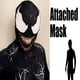 thumbnail image 1 of Disfraz de Venom Symbiote para adultos y niños, traje de superhéroe, Spiderman, Zentai, traje de segunda piel, mono de fiesta, nuevo, Halloween Fivean unisex, 1 of 2