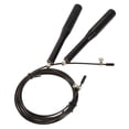 thumbnail image 2 of Alambre De aleación De Aluminio, Cuerda De Saltar Ajustable Para Fitness, Cuerda De Saltar De Velocidad De Alambre De Acero, Color Negro, 2 of 3