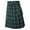 Green, variant on Men's Casual Pants Modern Scottish Plaid Contrast Pocket Pleated Design Everyday Comfort Versatile Style