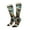 1 Black, variant on Women Crew Soft Moisture-wicking Socks Skeleton Chef BBQ Scene Pattern Design Cotton Socks, One Size fit All