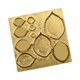 thumbnail image 5 of Plantillas de relieve para modelos de arcilla en miniatura, formas de plantas, troqueles de corte DIY B, 5 of 9