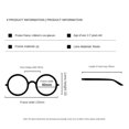 thumbnail image 2 of Gafas de sol para niños, gafas de sol cuadradas Vintage UV400 para exteriores, lindas gafas de moda para niñas y niños, gafas de sol clásicas de protección para niños, 2 of 5
