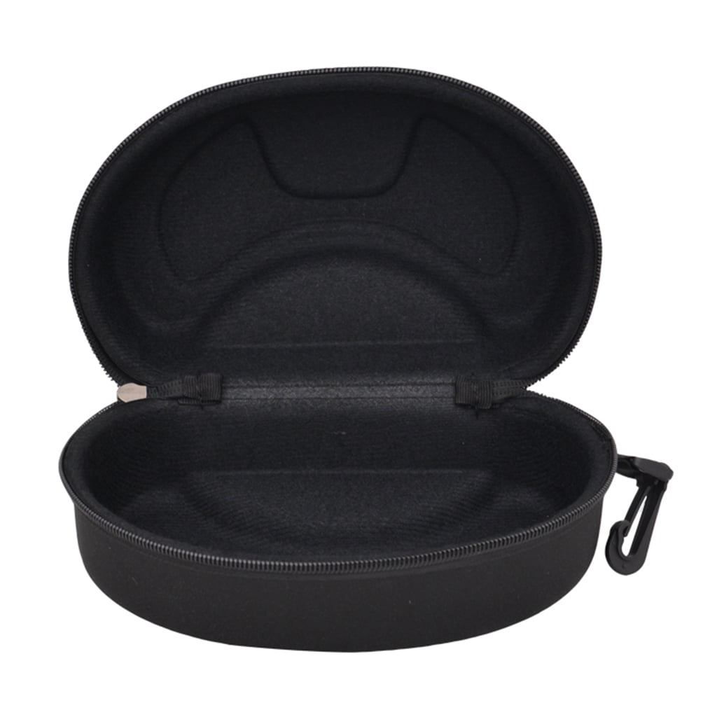 EVA Ski Goggle Protection Case Sunglasses Carrying Zipper Buckle Hard Box Holder 
