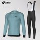 thumbnail image 3 of Lameda Chaquetas de ciclismo de invierno para hombre Ropa de algodón cálida y resistente al viento Chaqueta de manga larga Ropa de ciclismo de montaña Invierno, 3 of 5