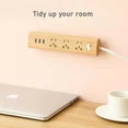 thumbnail image 5 of 2Pcs Wall-Mount Self Adhe&Sive Power Strip Holder Plug & Extension Organiser Storage Rack Convenient Wall Storage, 5 of 9