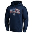 thumbnail image 2 of Men's Navy Houston Rockets Banner Wave Pullover Hoodie, 2 of 3