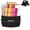 Black, variant on SAYEEC White 5-Slot Rotating Pen Holder with Adjustable Phone Stand, Desk Organizer for Office, Vanity & Bathroom