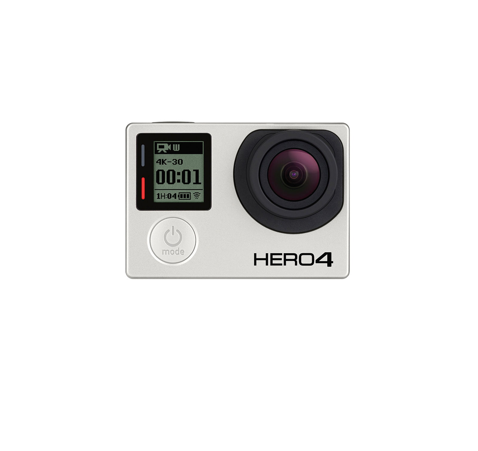 GoPro CHDHX-401 HERO4 Silver And Black 4K Action Camera - Walmart.com