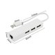 thumbnail image 5 of HUB Tipo C Convertidor de expansión de tarjeta de red RJ45 a 100 Mbps de puerto HUB de 2 puertos USB 2.0 Tipo C para Macbook Abanopi  HUB Tipo C, 5 of 6