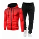 thumbnail image 4 of Sudadera Hoodie Con Cierre Y Gorro Moda Slim Fit, 4 of 8